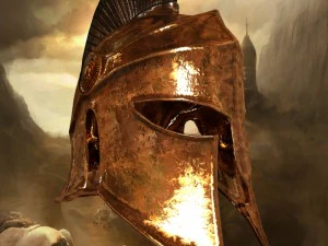 helm Yunani Model 3D