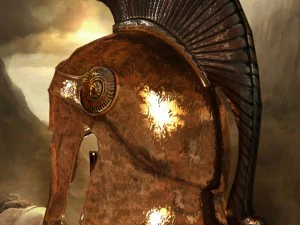 greek helmet 3D Model