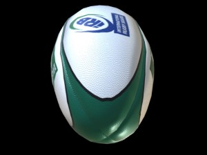 rugby ball Modelo 3D