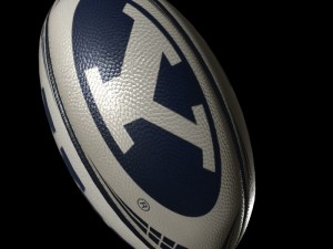 rugby ball 2 3Dモデル