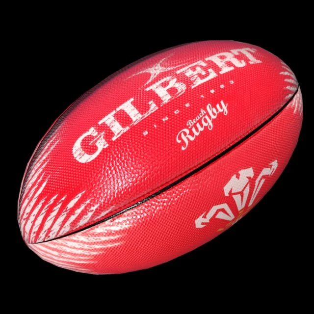 welsh rugby ball 3D Model .c4d .max .obj .3ds .fbx .stl .blend 