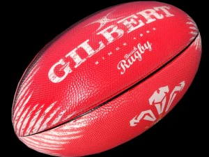 welsh rugby ball 3D Model