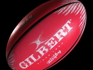 welsh rugby ball 3D Model