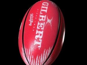 welsh rugby ball 3D Model