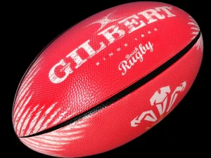 welsh rugby ball 3D Model