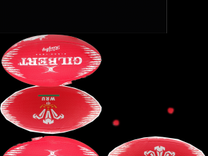 welsh rugby ball 3D 모델