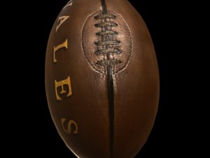 vintage rugby ball 3D Модель