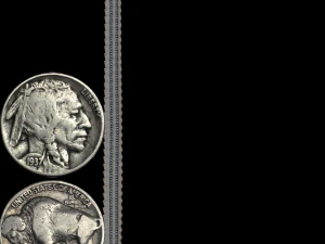old american 5 cent 3D Model