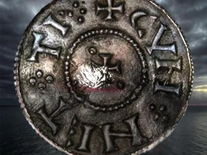 ancient viking coin 1 3D Model