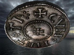 ancient viking coin 1 3D Model