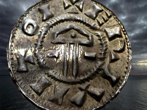 ancient viking coin 3 3D Модель