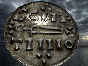 ancient viking coin 3 3D Model