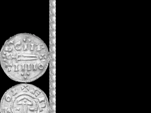 ancient viking coin 3 3D Model