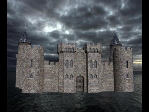 medieval castle 3D Model
