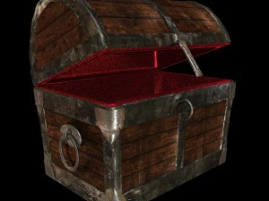 medieval chest 3D Model