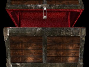 medieval chest 3D Model
