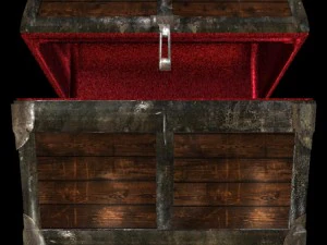 medieval chest 3D Model