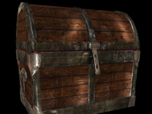 medieval chest 3D Model