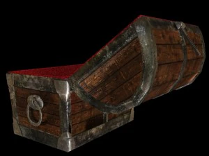 medieval chest 3D Model
