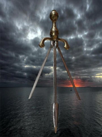 medieval blade 3D Model .c4d .max .obj .3ds .fbx .stl .blend