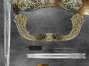 medieval blade Model 3D