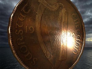 ireland penny Modelo 3D