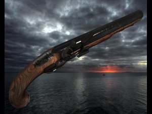 pirate pistol Modello 3D