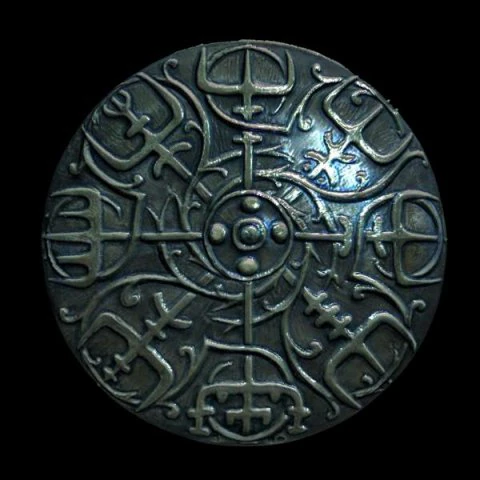 escudo medieval Modelo 3D .c4d .max .obj .3ds .fbx .stl .blend 