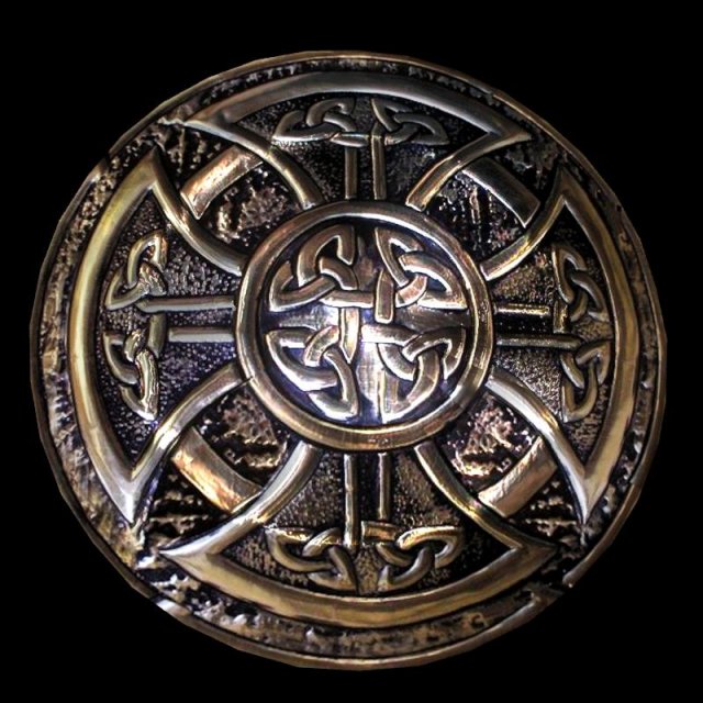 celtic shield 3D मॉडल .c4d .max .obj .3ds .fbx .stl .blend 