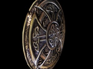 celtic shield 3D मॉडल