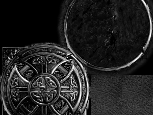celtic shield 3D मॉडल