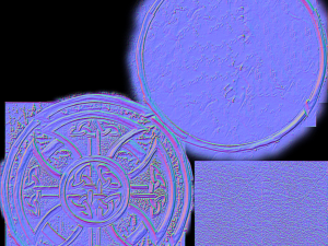 celtic shield 3D मॉडल