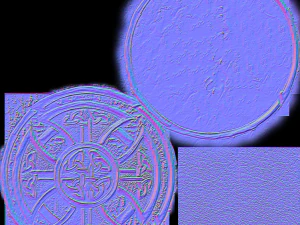 celtic shield 3D Model