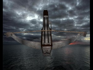 medieval crossbow Modelo 3D