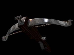 medieval crossbow Modelo 3D