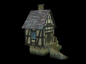 water mill Modèle 3D