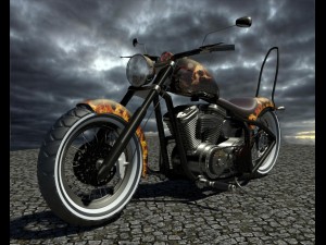 chopper motor 3D Model