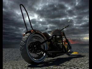 chopper motor 3D Model