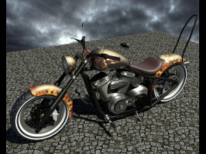chopper motor Model 3D