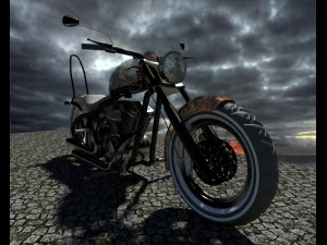 chopper motor 3D Model
