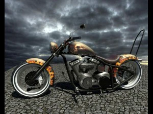 chopper motor 3D Model