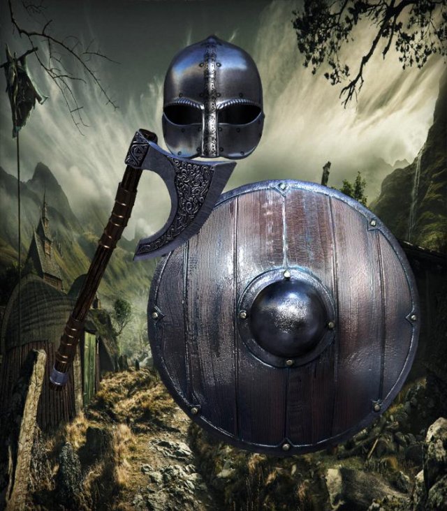 viking armor Model 3D .c4d .max .obj .3ds .fbx .stl .blend 