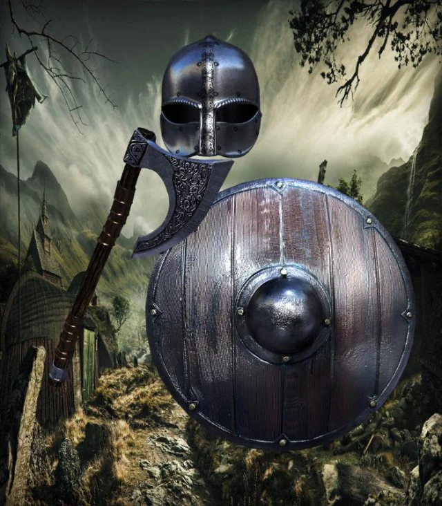 viking armor 3D Model .c4d .max .obj .3ds .fbx .stl .blend 