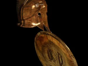 Spartaanse pantser 3D Model