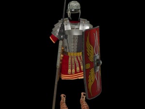 roman armor 3D Model