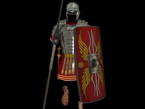 roman armor 3D Model