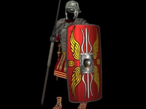 roman armor 3D Model