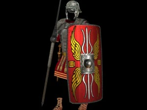 roman armor 3D Model