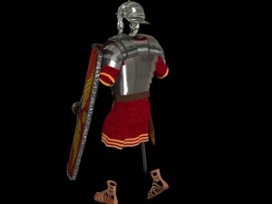 roman armor 3D Model