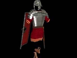 roman armor 3D Model
